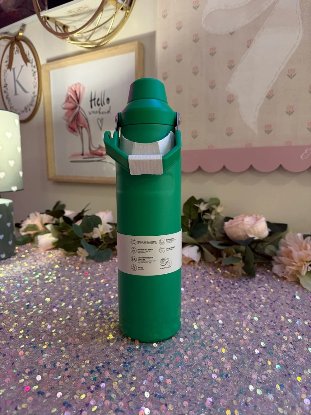 Stanley “The Aerolight” Iceflow Bottle 36 oz in ‘Meadow’ 💚💧 - NWT - Picture 2 of 7